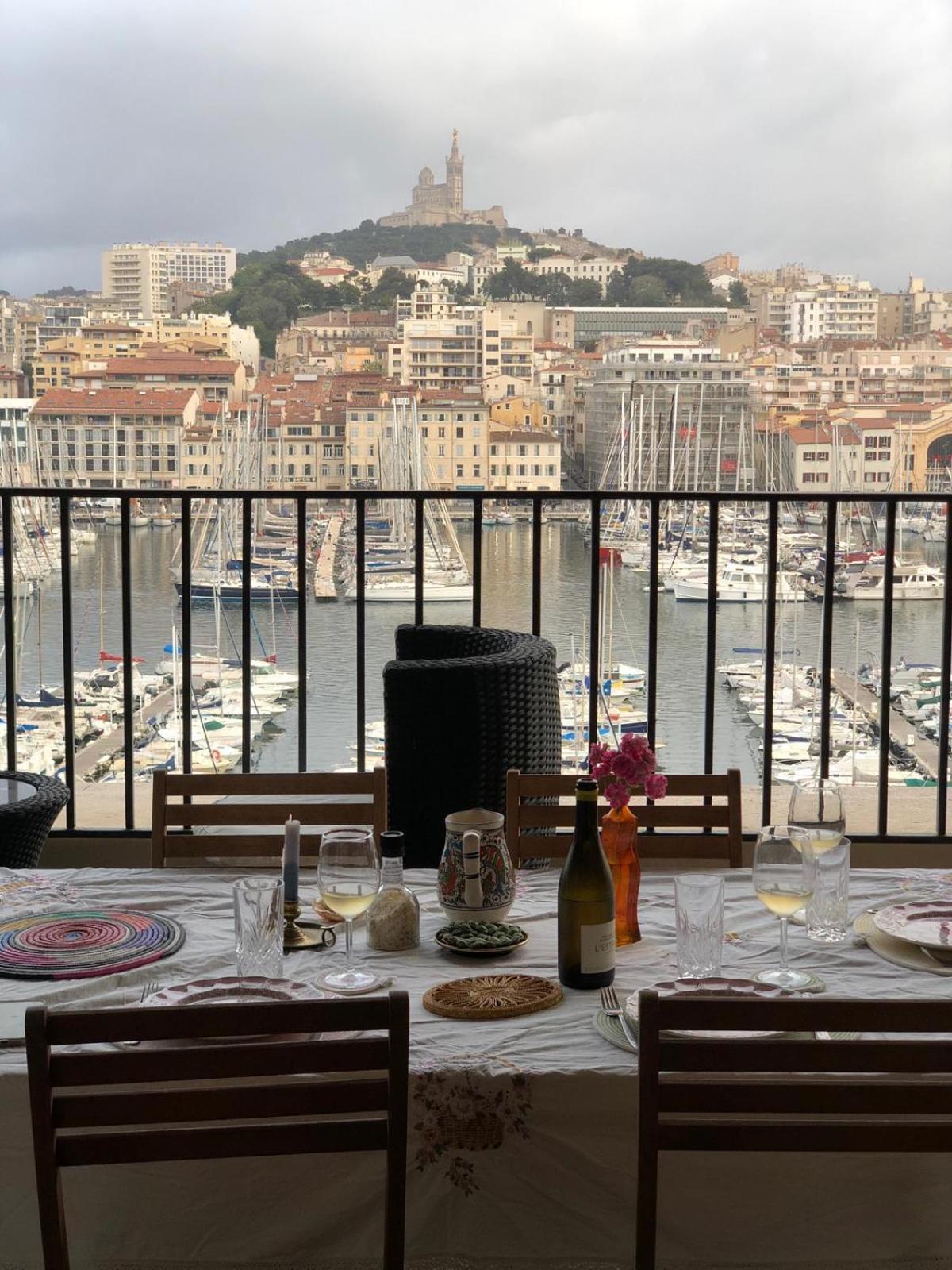Grand T2 Surplombant Le Vieux Port Marseille Lejlighed Eksteriør billede