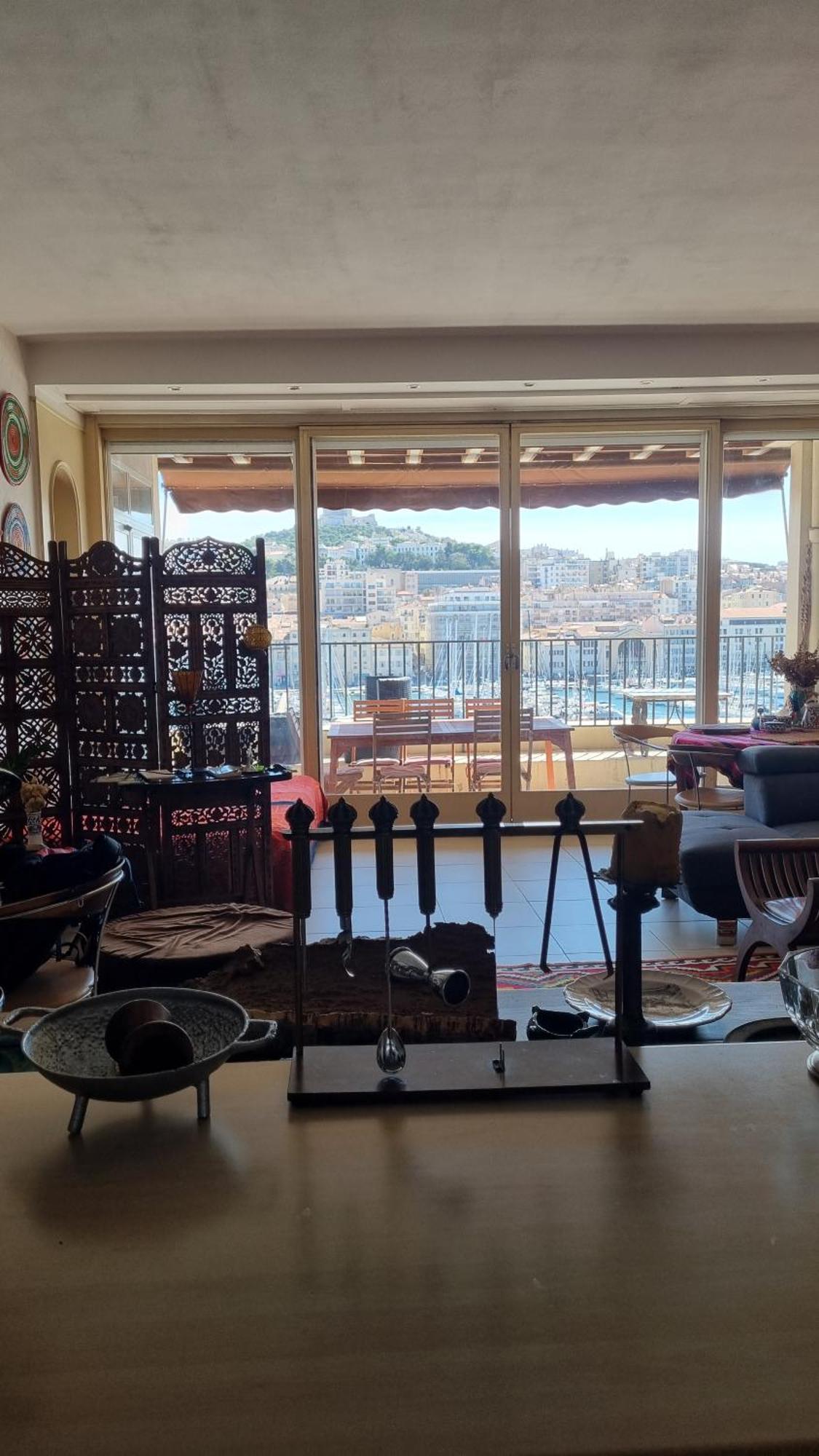 Grand T2 Surplombant Le Vieux Port Marseille Lejlighed Eksteriør billede